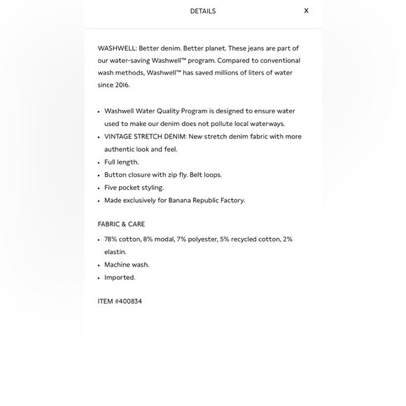 Banana Republic jeans size 27 skinny fit black midrise jeans‎ BEAUTIFUL 🖤 - Picture 4 of 11